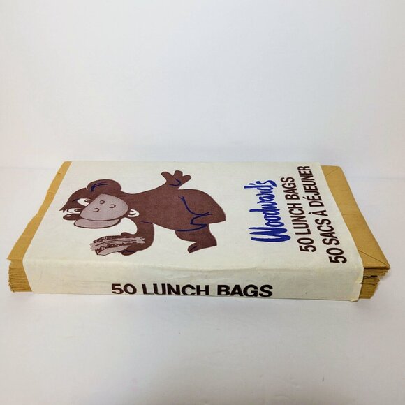 Woodward’s Vintage Department Store Lunch Bags Paper Advertising Approx 38 Read - Picture 4 of 7